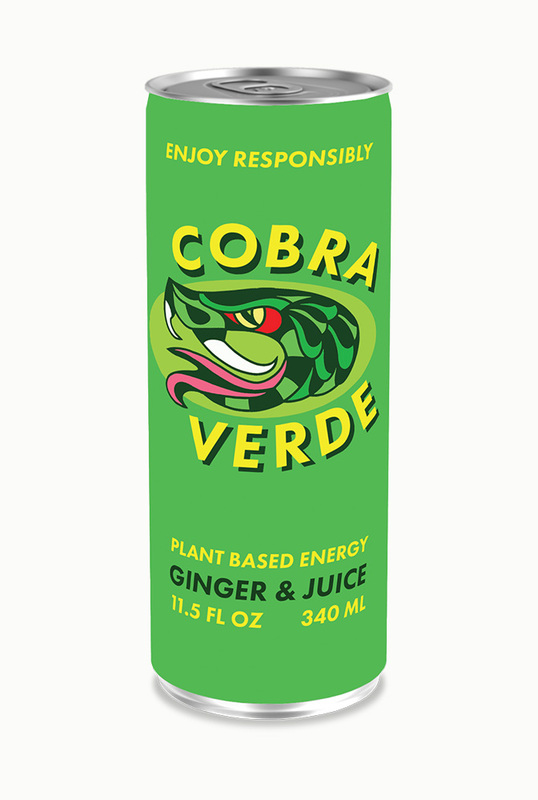 Cobra Verde Sparkling Green Coffee Ginger & Juice Pod Foods Online